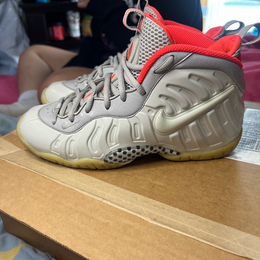 X SOLD X Nike foamposites pure platinum - Picture 3 of 8